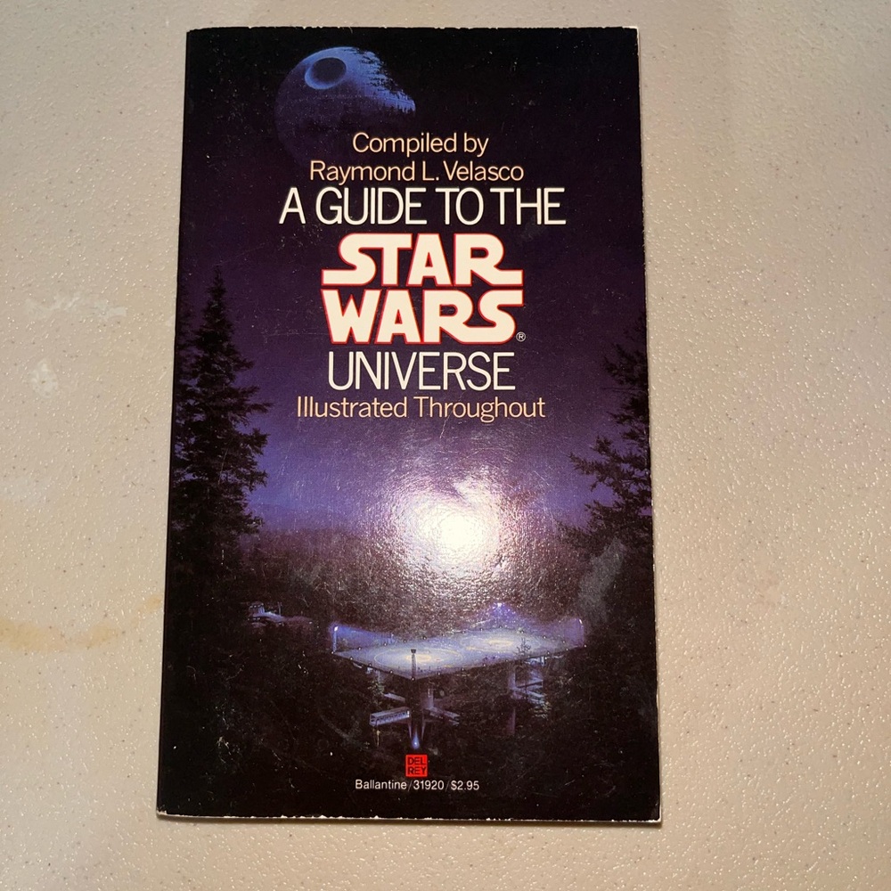 A Guide to the Star Wars Universe Paperback Book First Edition